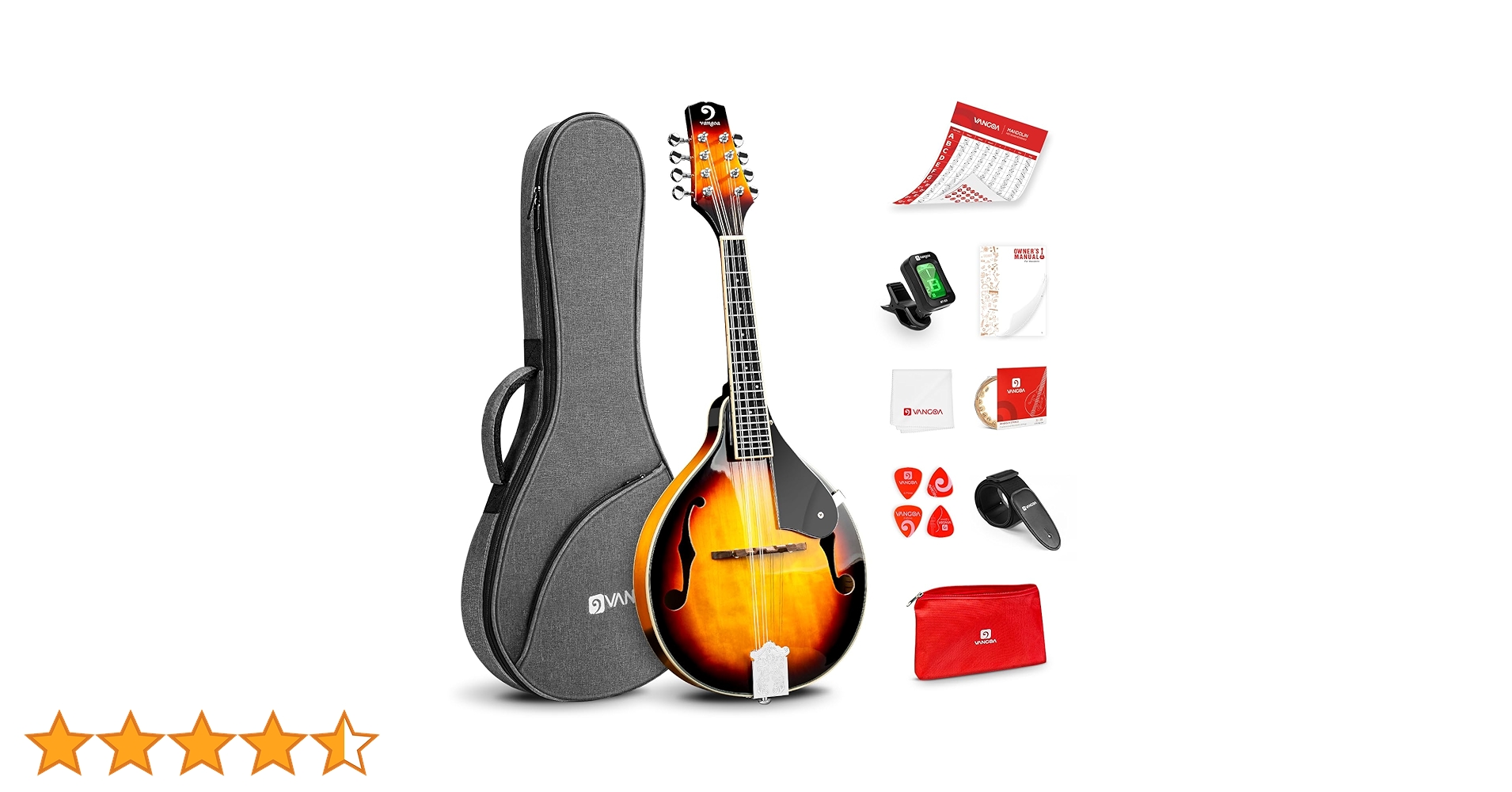 エレクトリックマンドリン サンバースト　エレキマンドリン エレクトリック マンドリン サンバースト Electric Mandolin